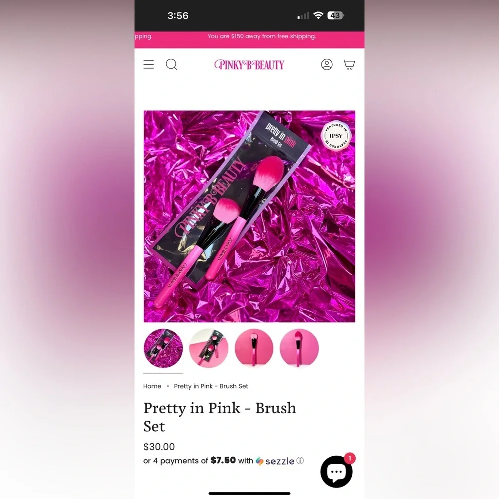 Pink Brush Set​